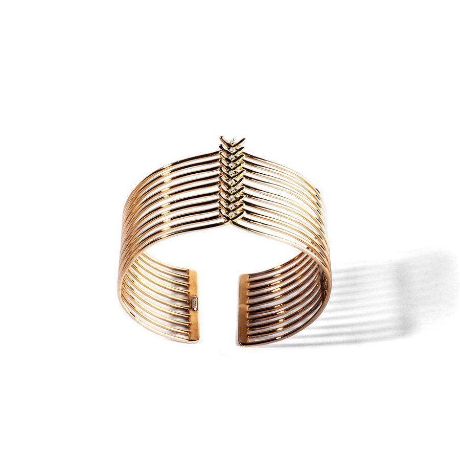 10 element 'Spinae' bracelet SPINAE | BR 10FAU18G CT. 0,16